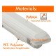 Led Armatuur waterdicht 120 cm selecteerbaar vermogen 20-35 W IP66