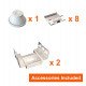 Led Armatuur waterdicht 120 cm selecteerbaar vermogen 20-35 W IP66