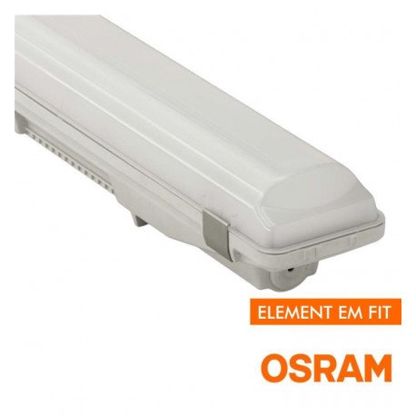 LED Armatuur waterdicht  150cm OSRAM driver instelbaar 25-44W