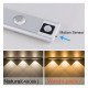 Sensor LED recargable USB 40cm con arco y movimiento