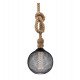ledlamp 4W E27 G125 dimbaar modern metal zwart