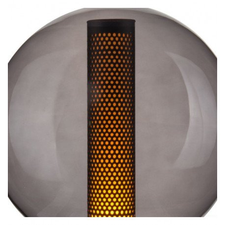 Bombilla LED E27 G125 4W cristal humo suave para decoración