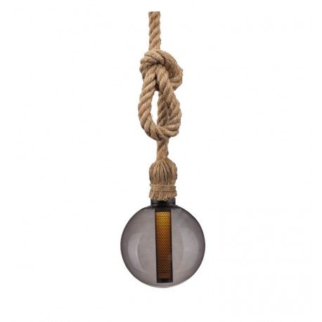Ledlamp E27 G125 4W rookglas zacht voor decoratie