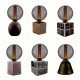 Ledlamp E27 G125 4W rookglas zacht voor decoratie