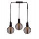 Ledlamp E27 G125 4W rookglas zacht voor decoratie