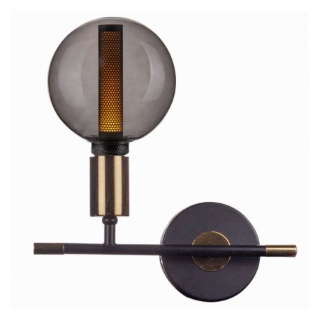 Bombilla LED E27 G125 4W cristal humo suave para decoración