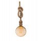 Ledlamp amber 4W E27 G125 dimbaar (TRIAC) voor decoratie