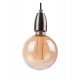 Ledlamp amber 4W E27 G125 dimbaar (TRIAC) voor decoratie