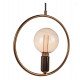 Ledlamp amber 4W E27 G125 dimbaar (TRIAC) voor decoratie