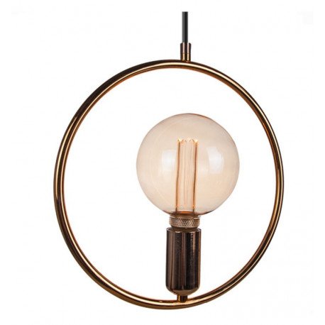 Ledlamp amber 4W E27 G125 dimbaar (TRIAC) voor decoratie
