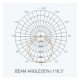 LED-lamp 36W E27 Bridgelux hoge weerstand 360°