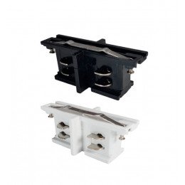 Rechte I-connector voor driefase rail