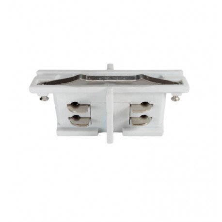 Rechte I-connector voor driefase rail