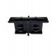 Rechte I-connector voor driefase rail