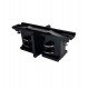 Rechte I-connector voor driefase rail