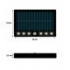 Wandlamp led solar 5W draaibaar met bewegingssensor 4000K