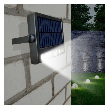 Wandlamp led solar 5W draaibaar met bewegingssensor 4000K