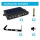 Wandlamp led solar 5W draaibaar met bewegingssensor 4000K