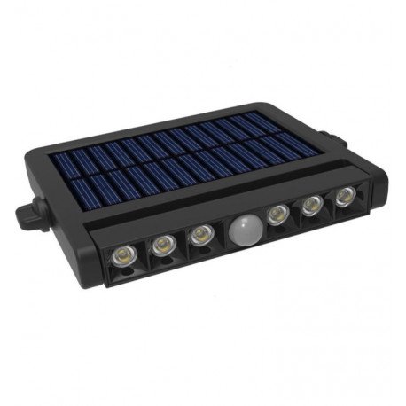 Wandlamp led solar 5W draaibaar met bewegingssensor 4000K