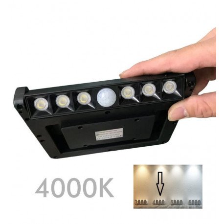 Wandlamp led solar 5W draaibaar met bewegingssensor 4000K