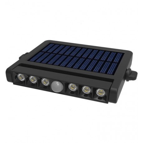 Wandlamp led solar 5W draaibaar met bewegingssensor 4000K