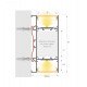 LED Linear Wall Light OULU White IP54