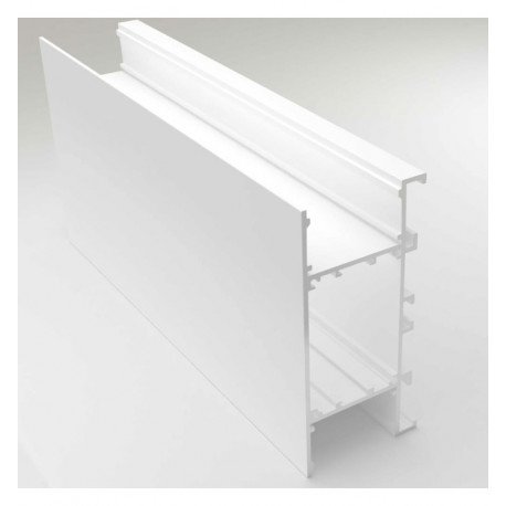 Wandlamp led lineair OULU wit IP54 voor wand