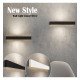 Wandlamp led lineair OULU wit IP54 voor wand