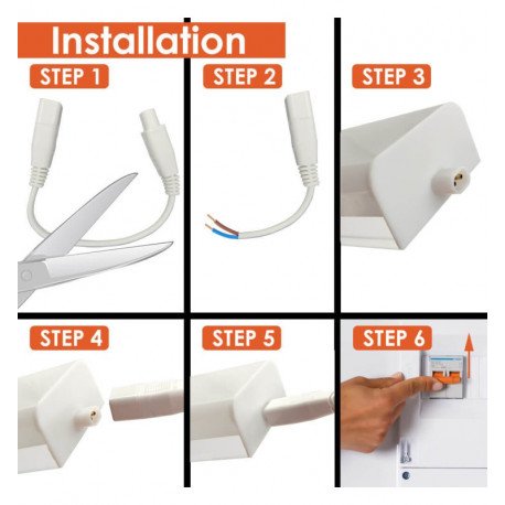 LED Strip Armatuur 40W lineair 120 cm OSRAM chip voor decoratieve plafonds