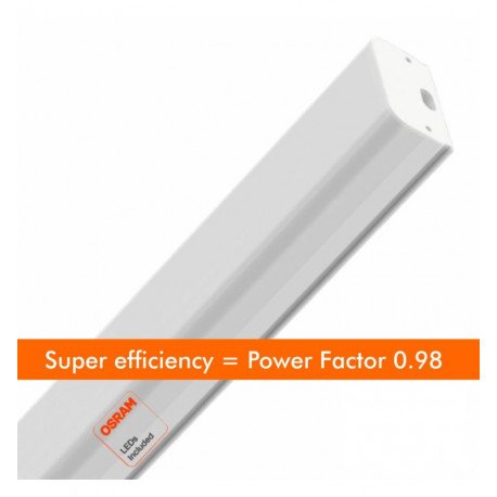 Regleta LED 40W lineal 120cm OSRAM CHIP para techos decorativos