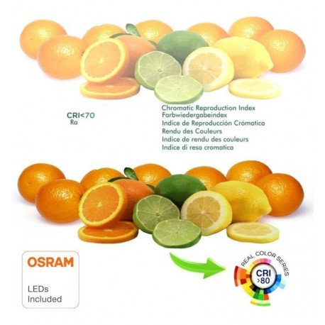 LED Strip Armatuur 40W lineair 120 cm OSRAM chip voor decoratieve plafonds