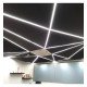 LED Strip Armatuur 40W lineair 120 cm OSRAM chip voor decoratieve plafonds