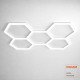 LED Strip Armatuur 40W lineair 120 cm OSRAM chip voor decoratieve plafonds