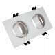 LED Downlight Double Adjustable GU10 White (Indoor)