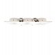 Downlight LED aro marco blanco triple orientable GU10