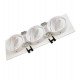 Downlight LED aro marco blanco triple orientable GU10