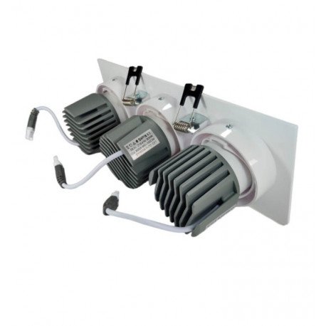 Downlight led 45W directioneel triple wit CRI+92 UGR13