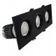 Downlight led 45W draaibaar zwart triple CRI+92 UGR13