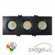 Downlight led 45W draaibaar zwart triple CRI+92 UGR13