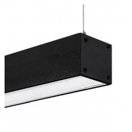Tira LED Lineal 72W POTSDAM Negro 195cm UGR17 regulable