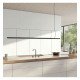 Tira LED Lineal 72W POTSDAM Negro 195cm UGR17 regulable
