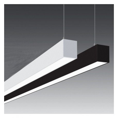 LED Linear Strip POTSDAM 72W 195cm Black UGR17 Dimmable