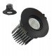 Downlight led 15W circulair draaibaar zwart CRI+92 UGR13