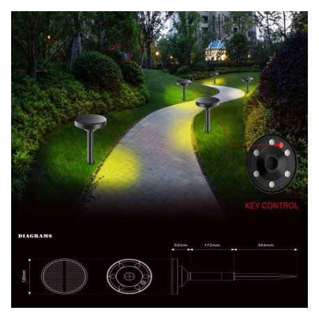 Pica Solar LED tuin IP65 CCT instelbaar
