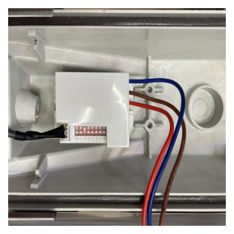 Tubo LED estanco con sensor PIR 25W-44W 150cm IP66