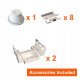 Led-buis waterdicht met PIR-sensor 25W-44W 150 cm IP66