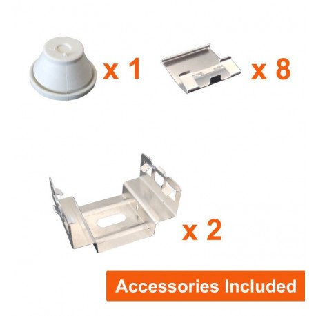 Tubo LED estanco con sensor PIR 25W-44W 150cm IP66