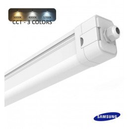 Waterdichte ledbalk 20W 3CCT 60cm met Samsung-chip