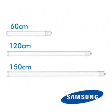 Waterdichte ledbalk 20W 3CCT 60cm met Samsung-chip