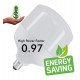 LED Bulb 50W E27 Industrial High Efficiency 130Lm/W IP20